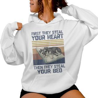 Divertidochnauzer Miniatura Para Amantes De Las Mascotas Dueño De Perros Hombres Y Es Sudadera con capucha para mujer - Regaloses