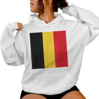 Drapeau Belge Homme Enfant Drapeau Belge Sweat à capuche femme - Cadeauxyz