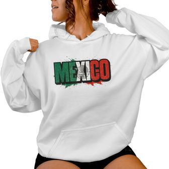 Drapeau Du Mexique Carte Mexicaine Pour S Et Filles Sweat à capuche femme - Cadeauxyz