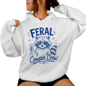 Feral Cousin Crew Kids Boys Girls Women Women Hoodie - Thegiftio UK