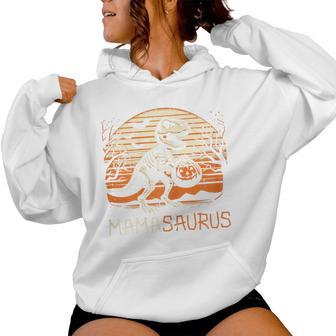 Halloween Dino Mamasaurus Halloween Trex Mama Costume Women Women Hoodie - Thegiftio UK