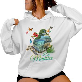 Île Maurice Océan Indien Paradis Tropical Homme Enfant Haut De Gamme Sweat à capuche femme - Cadeauxyz