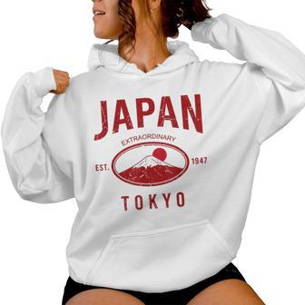 Japonesa Para Hombre Y Retro Japón Tokio Sudadera con capucha para mujer - Regaloses