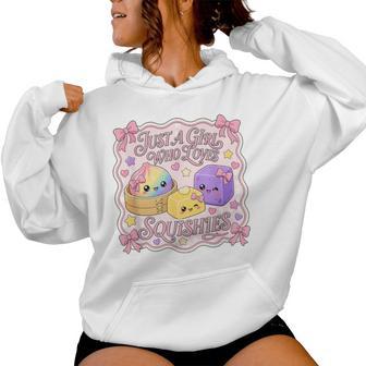 Just A Girl Who Loves Squishies Women Hoodie - Thegiftio UK