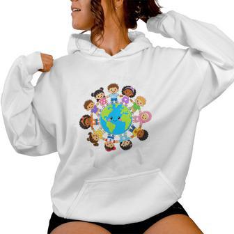 Be Kind Anti-Bullying Unity Day Orange Kindness Girl Boy Kid Women Hoodie - Thegiftio UK