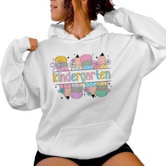 Kindergarten For Girls Teacher Back To School Kinder Women Hoodie - Thegiftio UK