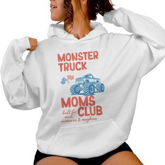 Monster Truck Moms Club Monster Truck Mama Mother's Day Women Hoodie | Seseable UK