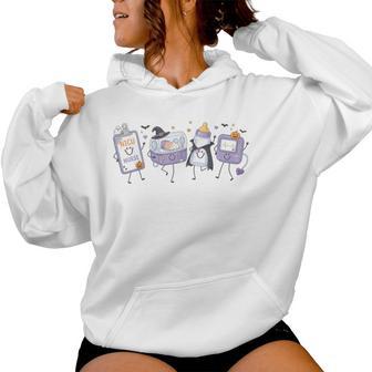 Nicu Halloween Nurse Halloween Nicu Nurse Nicu Fall Women Hoodie - Thegiftio UK