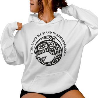 Orange Native American Anti-Bullying Unity Day Girls Kids Women Hoodie - Thegiftio UK