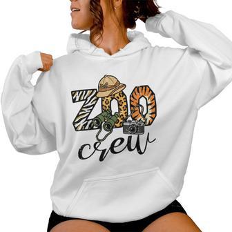 Safari Zoo Crew Zookeeper Squad Matching Kids Women Hoodie - Thegiftio UK