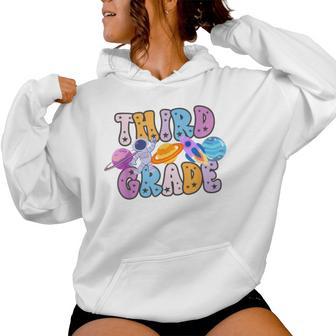 Third Grade Grade Outer Space Solar System Planet Women Hoodie - Thegiftio UK