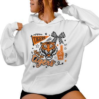 Tigers School Sports Team Spirit For Boys Girls Women Hoodie - Thegiftio UK