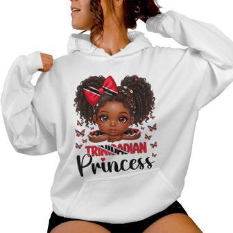 Trinidadian Princess Girl Trinidad And Tobago Kids Toddler Women Hoodie - Thegiftio UK