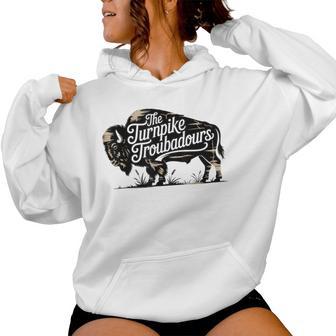 Vintage Turnpike Distressed Country Music Women Women Hoodie - Thegiftio UK