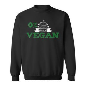0 Égétalien Inscription Pour Lesrais Hommes Motif Anti-Végétalien Sweater e - Cadeauxyz