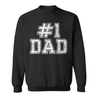 1 Dad Best Dad Día Del Padre Número Uno Papá Camisa de entrenamiento - Regaloses