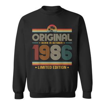 40 Ans Anniversaire Homme Cadeau Octobre 1986Intage Sweater e - Cadeauxyz