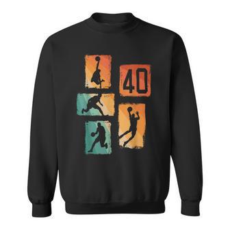 40 Cumpleaños Hombres Baloncesto Jugador De Baloncesto 40 Años Camisa de entrenamiento - Regaloses