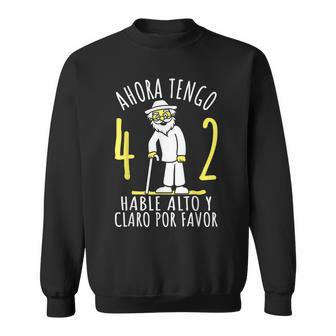 42 Cumpleaños 42 Años Hombre Divertido Ahora Tengo 42 Años Camisa de entrenamiento - Regaloses