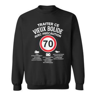 70 Ansieux Bolide Humour Panneau Deignalisation Sweater e - Cadeauxyz