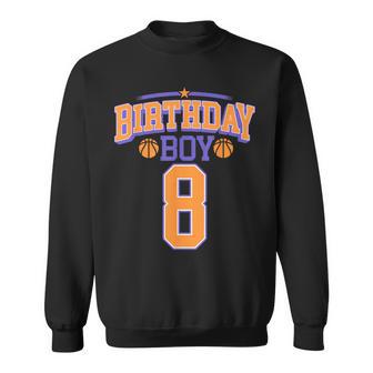 8º Cumpleaños Niño Baloncesto Amante 8 Años Bday Camisa de entrenamiento - Regaloses