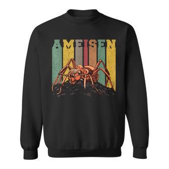 Ameisen Retro Ameisenfarm Ameisenhaufen Ameise Sweatshirt - Geschenkecke