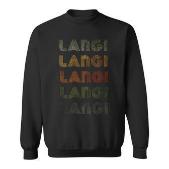Amor Corazón Langi Grunge Estilointage Negro Langi Camisa de entrenamiento - Regaloses
