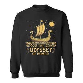 Ancient Greek Mythology Odyssey Homer Sweatshirt - Thegiftio UK
