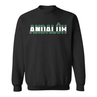 Andaluh Bandera Andalucía Palabra Graciosa Andaluz Humor Camisa de entrenamiento - Regaloses