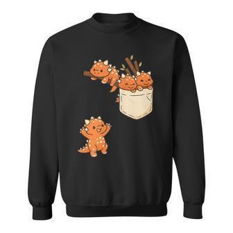 Ankylosaure Drôle Jouant Mignon Sweater e - Cadeauxyz