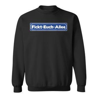 Antiocialprüche Lustige Männer Meme Witze Sweatshirt - Geschenkecke