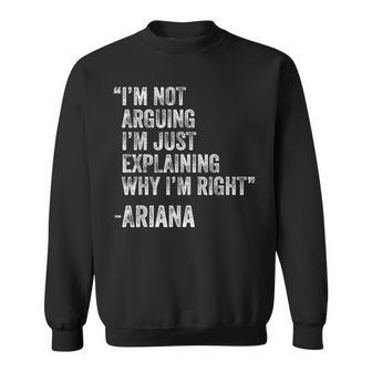 Ariana Cita Divertido Cumpleaños Personalizado Nombre Idea Ingeniero Camisa de entrenamiento - Regaloses