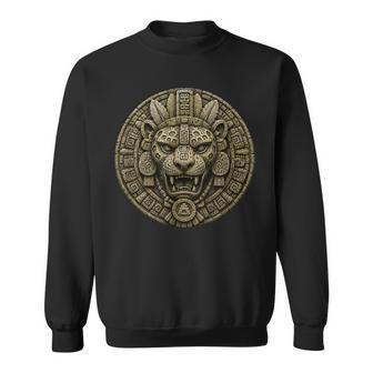 Arte De Reliquia Del Templo De Piedra Antigua Del Escudo Del Guerrero Del Jaguar Maya Camisa de entrenamiento - Regaloses