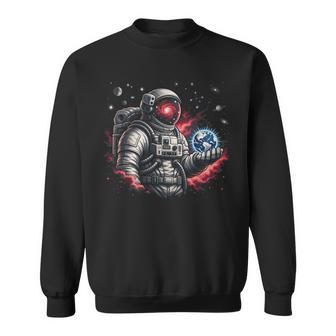 Astronaut Earth Science Space Galaxy Cosmic Universe Sweatshirt - Thegiftio UK