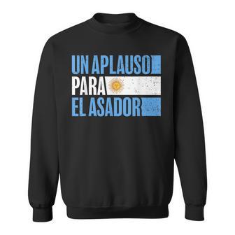 Bandera Argentina Asador Argentina Un Aplauso Para El Asador Camisa de entrenamiento - Regaloses