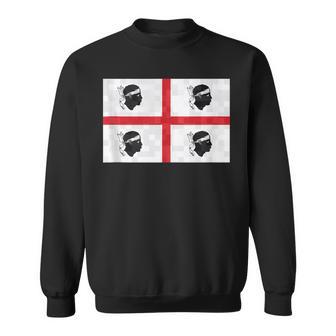Bandera De Cerdeñaardignaardegna Bandera Italia Cerdeña In Mangas Camisa de entrenamiento - Regaloses