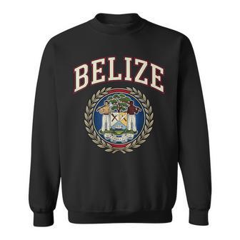 Belize Arched Varsity National Crest Sweatshirt - Thegiftio UK