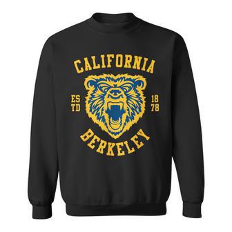 Berkeley California Vintage Athletic Grizzly Bear Sweatshirt - Thegiftio UK
