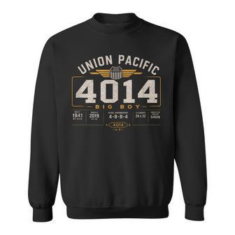 Big Boy 4014 Steam Train Vintage Railroad Sweatshirt - Thegiftio UK