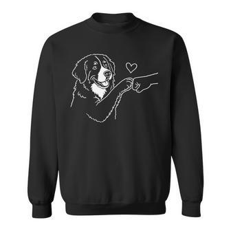Bouvier Bernois Mignon Avec Cœur Sweater e - Cadeauxyz