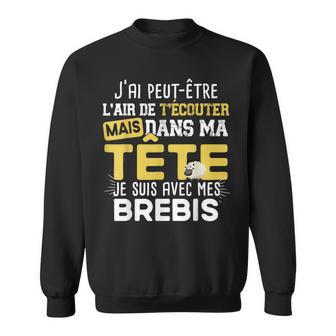 Brebis Mouton Agneau Cadeau Humour Laine Ferme Agricole Sweater e - Cadeauxyz