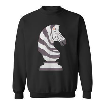 Caballo De Ajedrez Con Diseño De Cebra Camisa de entrenamiento - Regaloses