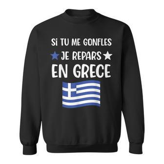 Cadeau Humour Grecque Homme Original Drapeau Grèce Sweater e - Cadeauxyz
