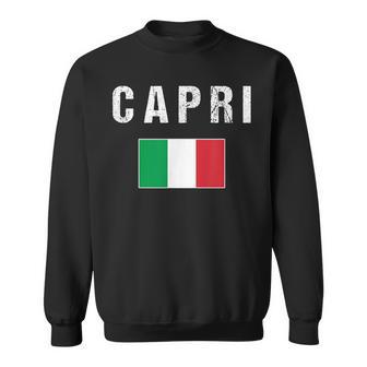 Capri Italia Bandera Italiana Capri Camisa de entrenamiento - Regaloses