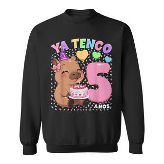 Capybara Niñas 5 Cumpleaños Carpincho Ya Tengo 5 Años Camisa de entrenamiento - Regaloses