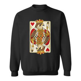 Carte À Jouer Roi De Cœur Sweater e - Cadeauxyz