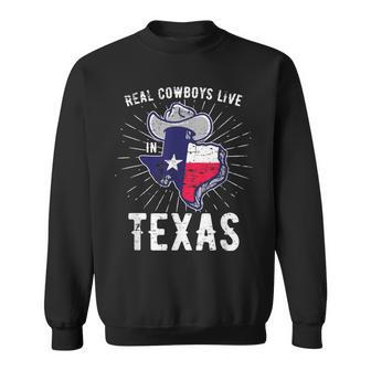 Chapeau De Cowboy Texan État Américain Drapeau Texas Sweater e - Cadeauxyz