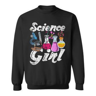 Chica Científica Laboratorio Molécula Microscopio Química Camisa de entrenamiento - Regaloses