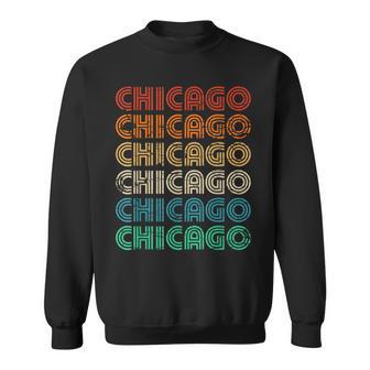 Chicago Retro Vintage 70S 80S Style Sweatshirt | Seseable UK