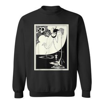 The Climax By Aubrey Beardsley 1893 Sweatshirt - Thegiftio UK